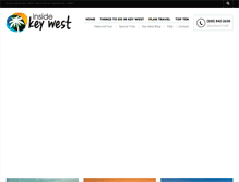 Tablet Screenshot of insidekeywest.com